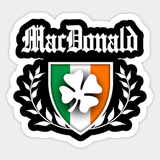 MacDonald Shamrock Crest Sticker